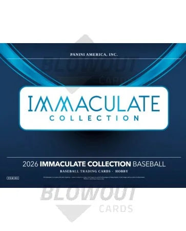 2026 Panini Immaculate Baseball Hobby 6 Box Case (Ships Sealed Only)