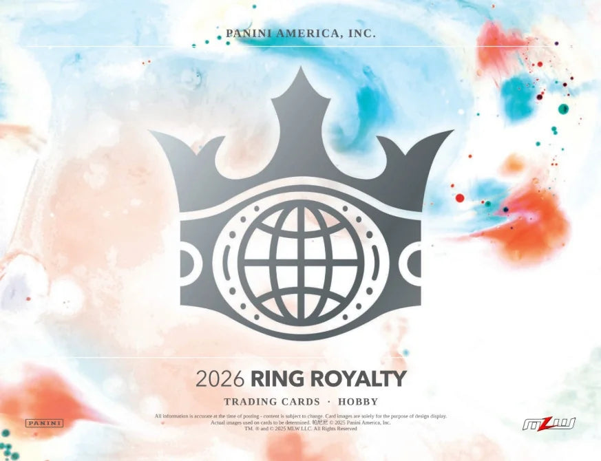 2026 Panini Ring Royalty Major League Wrestling Hobby 16 Box Case