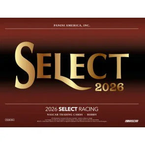 2026 Panini Select Racing Hobby 12 Box Case