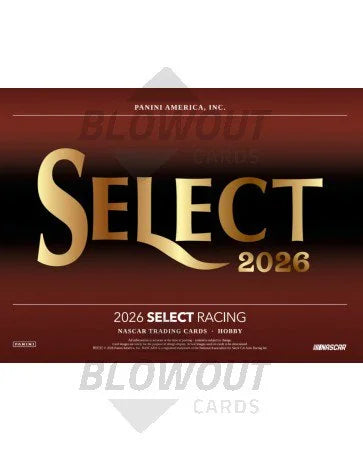 DRAFT - 2026 Panini Select Racing Hobby Box | NASCAR Autographs & Memorabilia