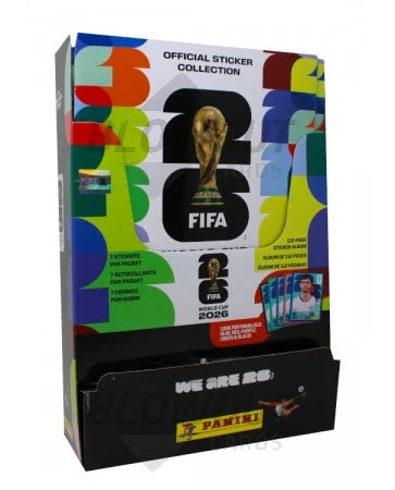 DRAFT - 2026 Panini FIFA World Cup Soccer Sticker & Album Combo | 12ct Box