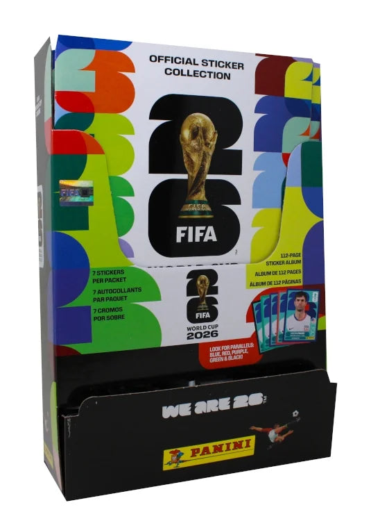2026 Panini World Cup Soccer Sticker & Album Combo 12ct Box