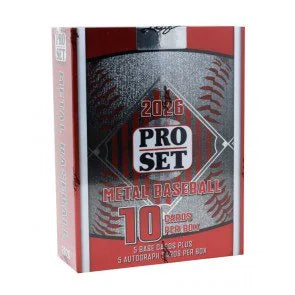 2026 Pro Set Metal Baseball Hobby Box