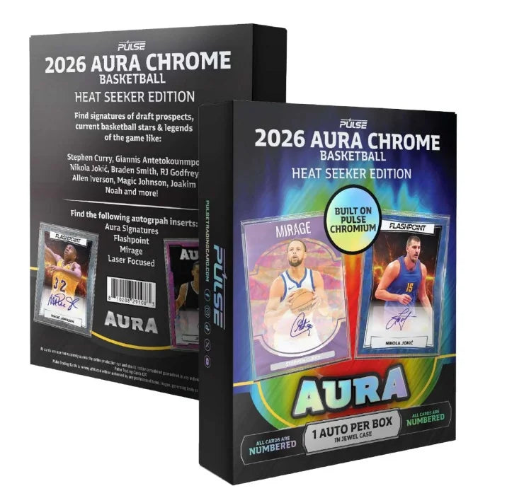2026 Pulse Aura Chrome Basketball Heat Seeker 24 Box Case - B2