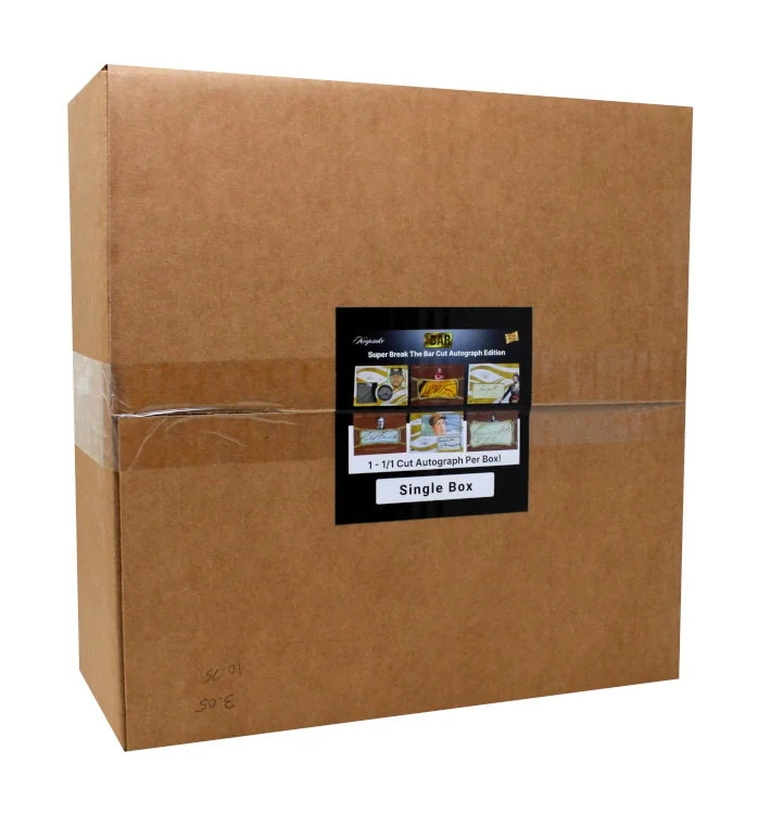 2026 Super Break The Bar Cut Autograph Edition 3 Box Case