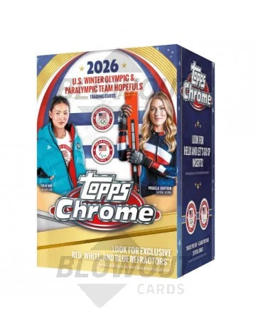 DRAFT - 2026 Topps Chrome US Olympic Hopefuls Blaster Case | 40 Boxes