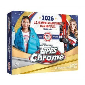 2026 Topps Chrome US Olympic & Paralympic Hopefuls Hobby Box