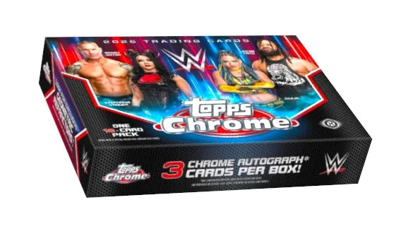2026 Topps Chrome WWE Delight 6 Box Case