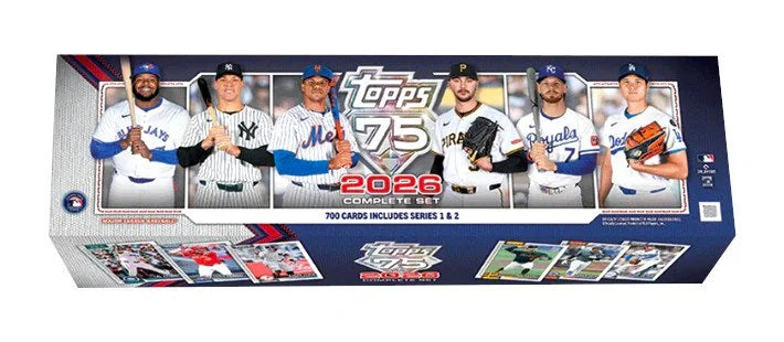2026 Topps Complete Baseball Factory Set - Retail 8 Set Case