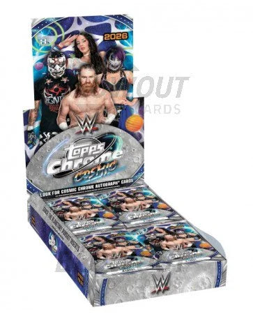 DRAFT - 2026 Topps Cosmic Chrome WWE Hobby Case | 8 Boxes