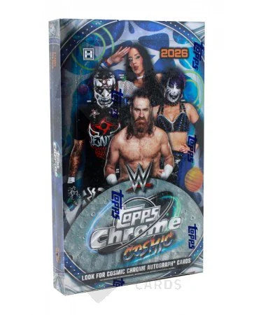2026 Topps Cosmic Chrome WWE Hobby 8 Box Case (Ships Sealed Only) - B2