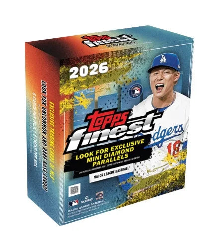 2026 Topps Finest Baseball Mega 20 Box Case | Chrome Autographs (Ships Sealed Only)