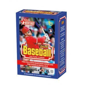 2026 Topps Heritage Baseball Blaster Case 40 Boxes (Ships Sealed Only) - B