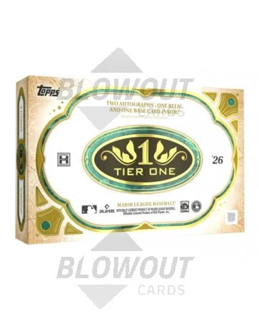 2026 Topps Tier One Baseball Hobby 12 Box Case