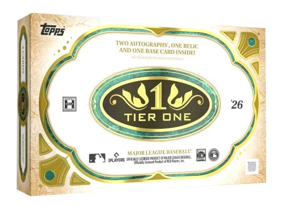 2026 Topps Tier One Baseball Hobby 12 Box Case