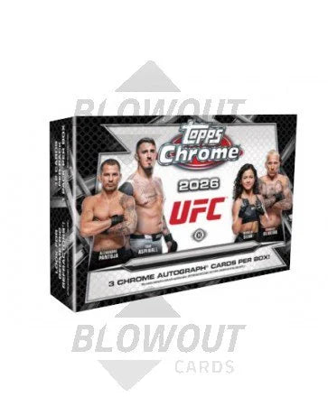 DRAFT - 2026 Topps UFC Chrome Delight 8-Box Case