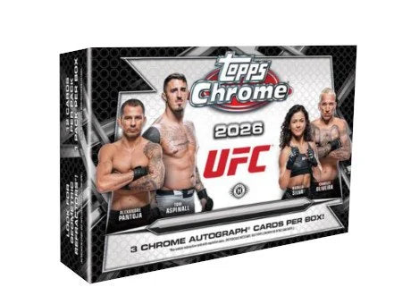 2026 Topps UFC Chrome Delight 8 Box Case