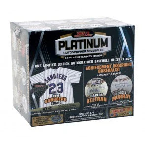 2026 Tristar Hidden Treasures Platinum Autographed Baseball Box (Ships Sealed Only)