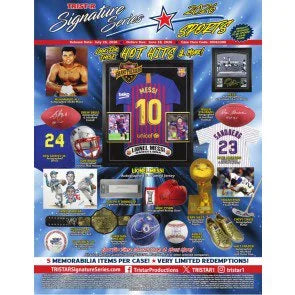 2026 Tristar Signature Series Sports Case 5 Autographed Items