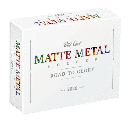 2026 Wild Card Matte Metal Soccer Road To Glory Box