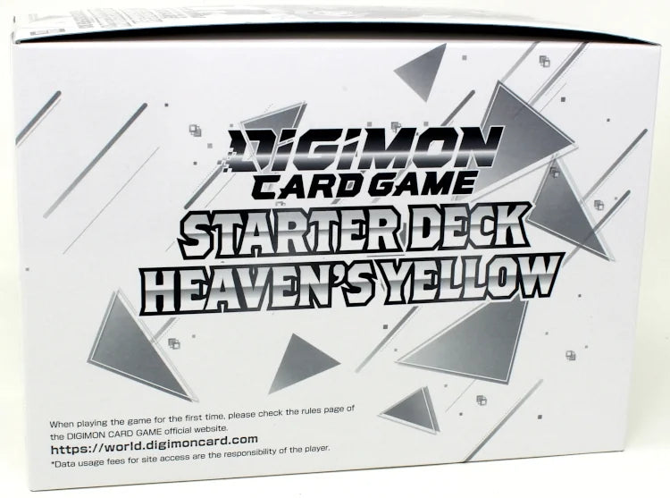 Digimon Heaven's Yellow Starter Deck Box