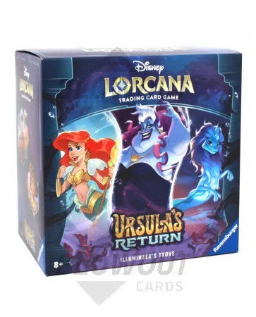 DRAFT - Disney Lorcana Ursula Illumineer's Trove Box | 8 Booster Packs