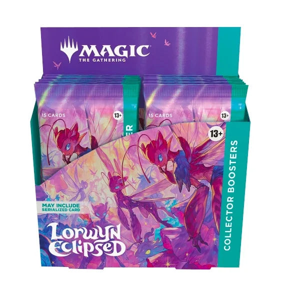Magic The Gathering Lorwyn Eclipsed Collector Booster Case 6 Boxes (Ships Sealed Only) - B
