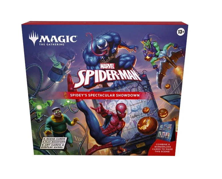 Magic the Gathering Spiderman Scene 4 Box Case