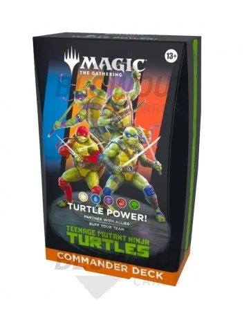 DRAFT - Magic: The Gathering TMNT Commander Deck | 4-Box Case