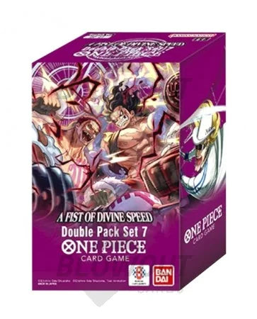 DRAFT - One Piece Card Game Fist of Divine Speed Double Pack Box