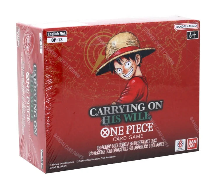 One Piece Carrying On His Will Booster Box