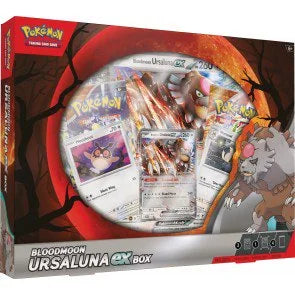 Pokemon Bloodmoon Ursaluna EX 6 Box Case