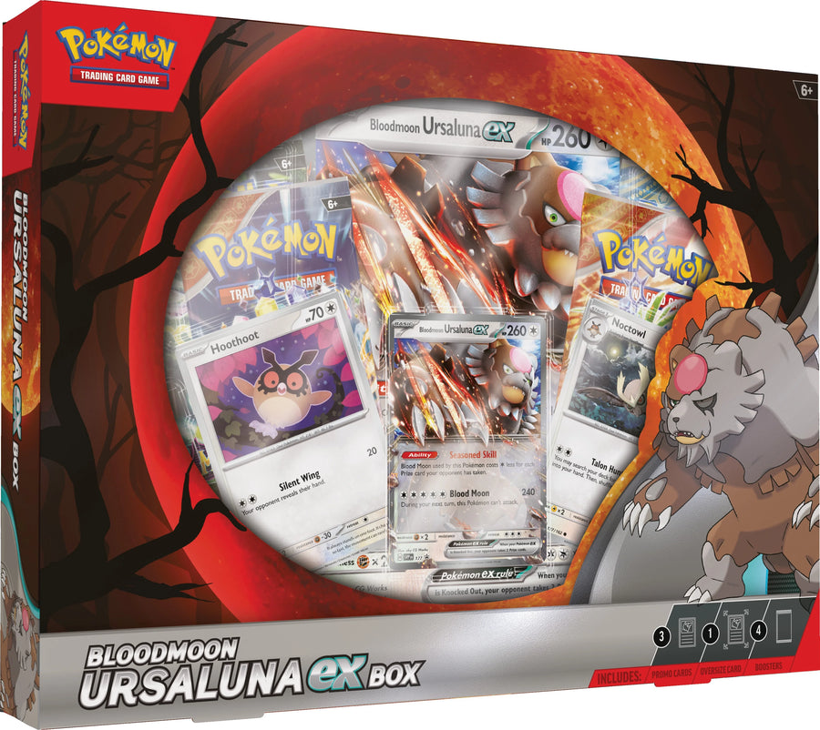 Pokemon Bloodmoon Ursaluna EX Box