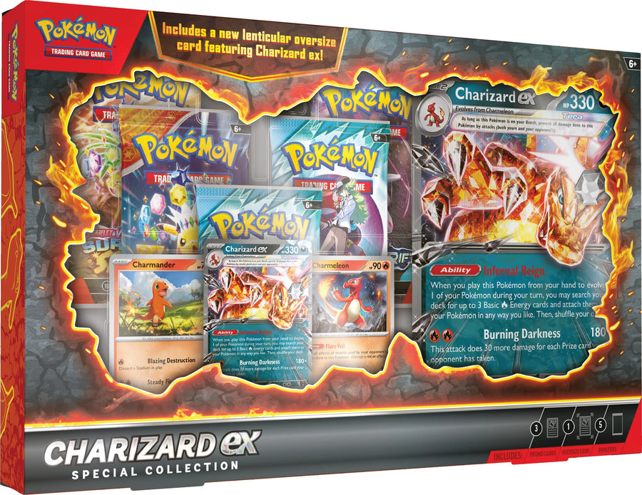 Pokemon Charizard EX Special Collection | 6 Box Case (Ships Sealed Only)
