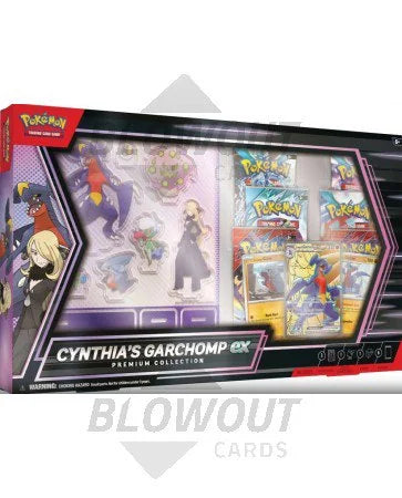 DRAFT - Cynthia's Garchomp ex Premium Collection Box | Pokemon TCG