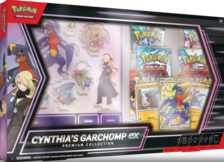 Pokemon Cynthia's Garchomp EX Premium Collection Box