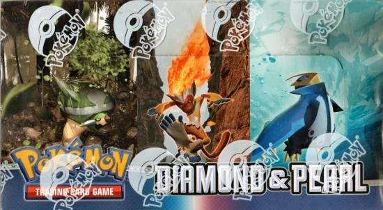Pokemon Diamond & Pearl Pre-con Theme Deck Box