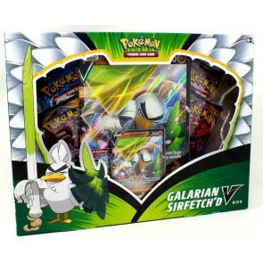 Pokemon Galarian Sirfetch'd V 6 Box Case