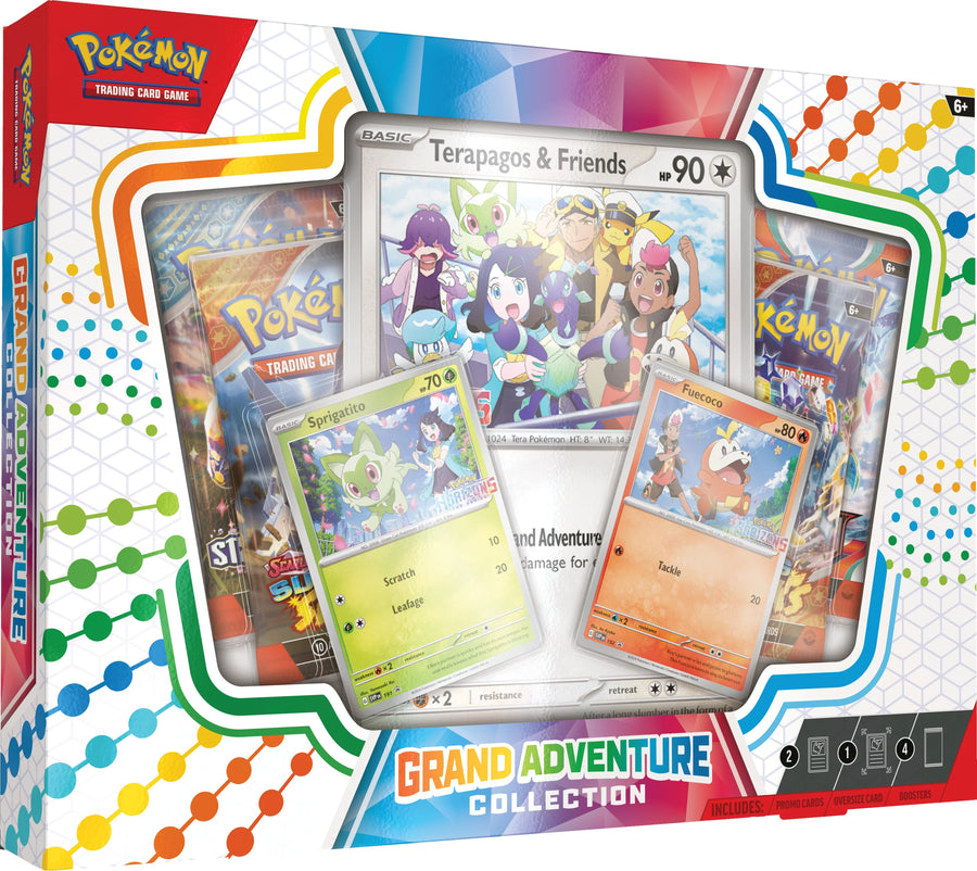Pokemon Grand Adventure Collection 6 Box Case