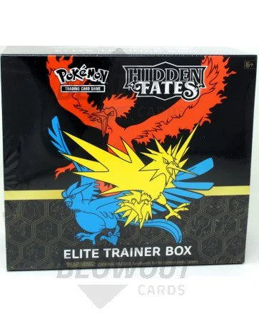 DRAFT - Pokemon Hidden Fates Elite Trainer 10 Box Case | Sealed