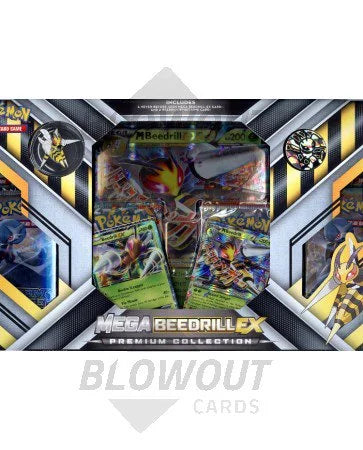 DRAFT - Pokemon Mega Beedrill-EX Premium Collection Box | 6 Booster Packs