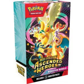 Pokemon Mega Evolution Ascended Heroes Booster Bundle 25 Box Case