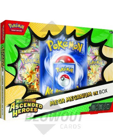 DRAFT - Pokemon Mega Evolution Ascended Heroes EX Box | 4 Booster Packs