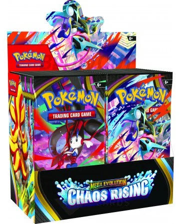 DRAFT - Pokemon Mega Evolution Chaos Rising Booster Box | 36 Packs