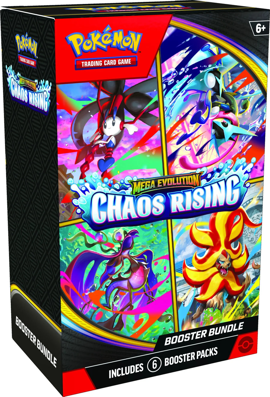 Pokemon Mega Evolution Chaos Rising Booster Bundle 25 Box Case