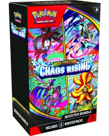 DRAFT - Pokemon TCG Chaos Rising Booster Bundle | 6 Packs x 10 Cards