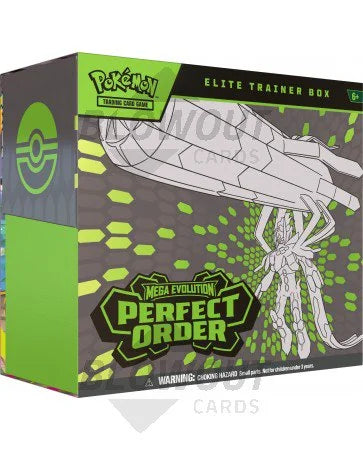 DRAFT - Pokemon Mega Evolution Perfect Order Elite Trainer 10-Box Case