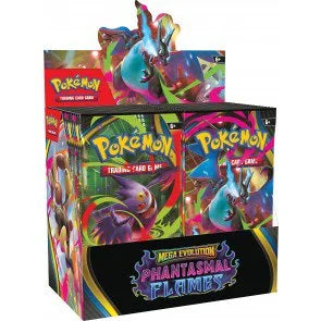 DRAFT - Pokemon Mega Evolution Phantasmal Flames Booster 6 Box Case
