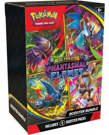 DRAFT - Pokemon Mega Evolution Phantasmal Flames Booster Bundle | 25-Box Case