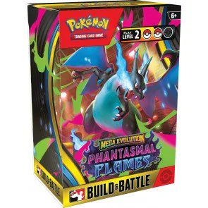 DRAFT - Pokemon Mega Evolution Phantasmal Flames Build & Battle Display Box